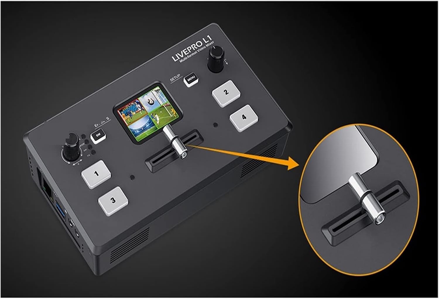 ビデオコンバーター マルチフォーマットビデオミキサースイッチャー